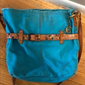 Lucky brand canvas crossbody